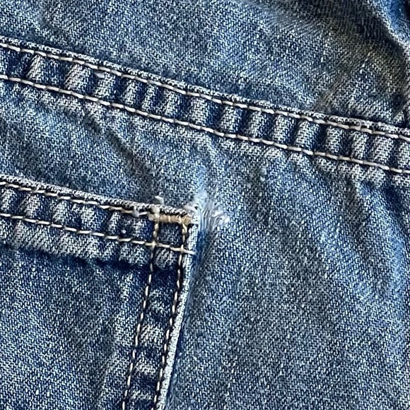 American Eagle Outfitters vintage dungarees size 10 runs small - Picture 10 of 10